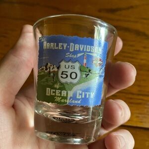 Harley Davidson Shot Glass